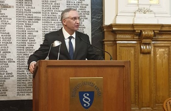 Gellér Balázs a Magyar Büntetőjogi Társaság Felügyelő Bizottságának elnöke
