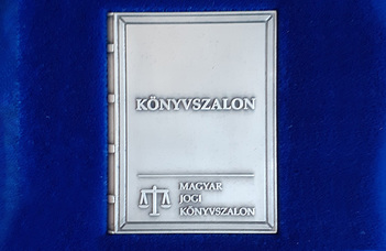 Könyvszalon Nagydíjat nyert Völcsey Balázs