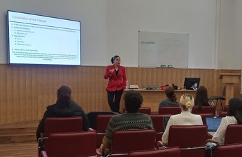 Budapestre látogatott Prof. Paula C. Arias
