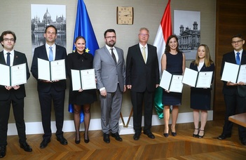 Miniszteri elismerő oklevelet kapott a Jessup-csapat