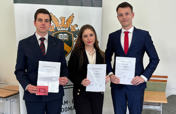 Győzelem az uniós jogi jogesetmegoldó versenyen