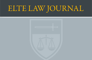 ELTE Law Journal 2018/2 edition has been published