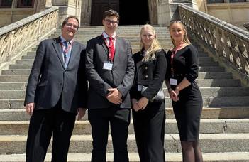An outstanding success for ELTE LAW students in France