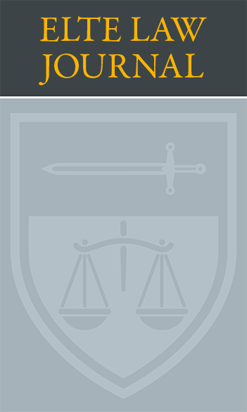 Publikációk megjelentetése az ELTE Law Journal-ban